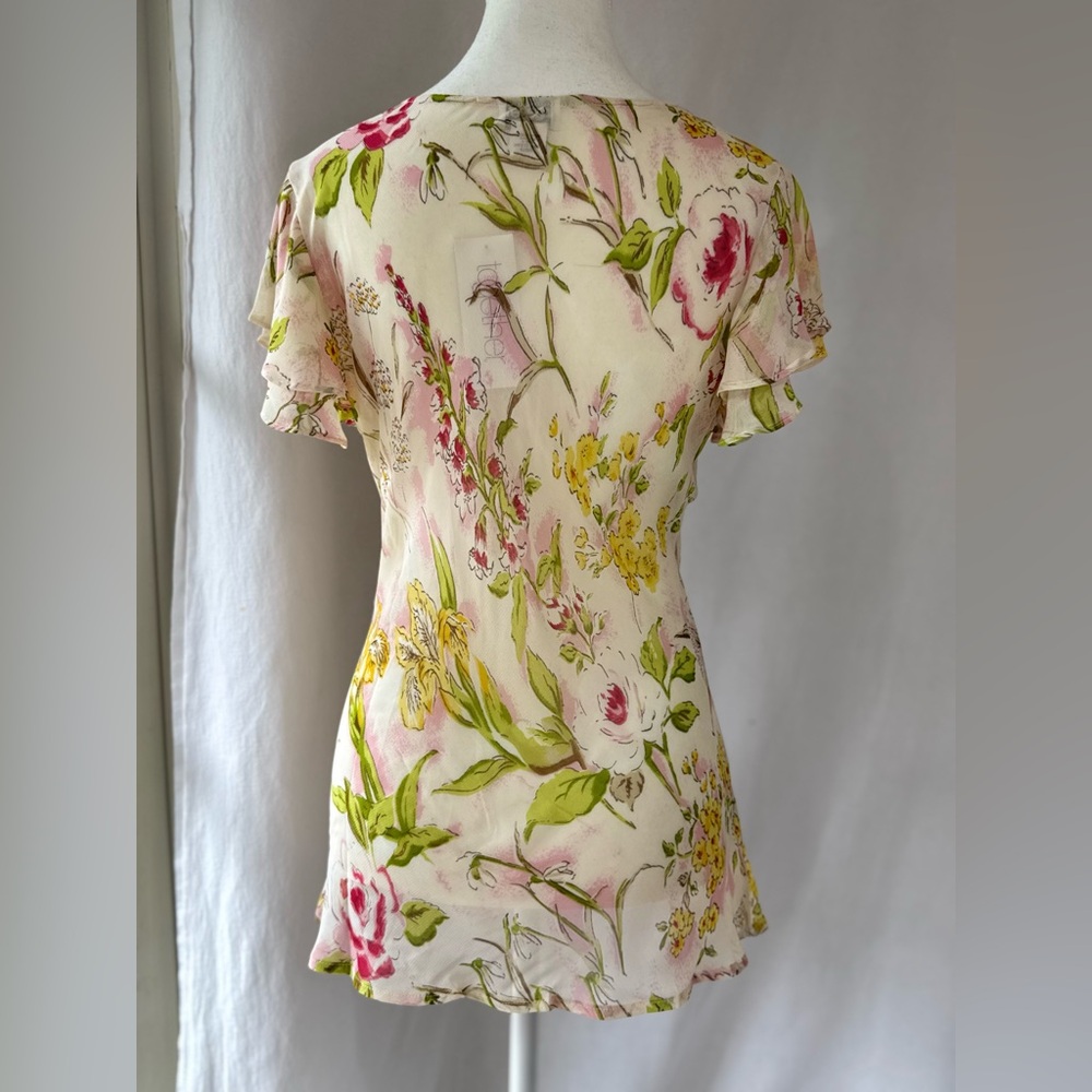 Sheet Floral Elegance Blouse - image 3